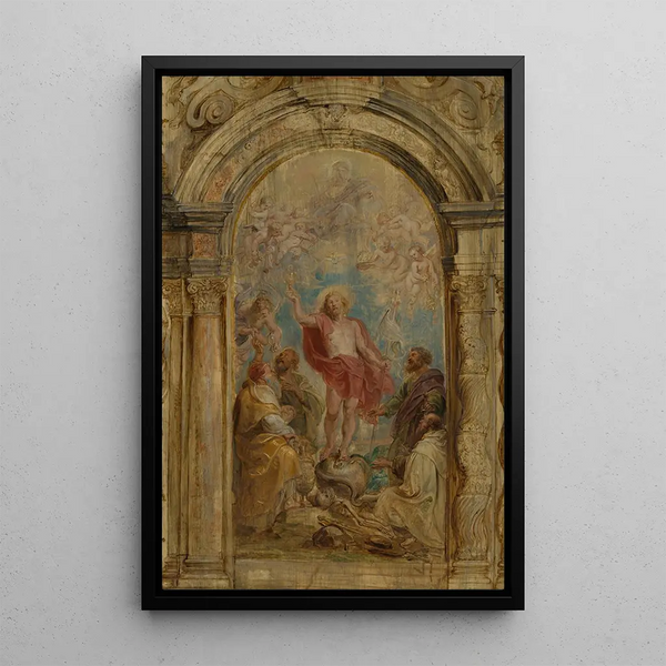 La Glorification de l'Eucharistie - Peter Paul Rubens — ingelijst kunstwerk aan de muur