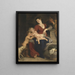 De Heilige Familie met mandje - Peter Paul Rubens — ingelijst kunstwerk aan de muur