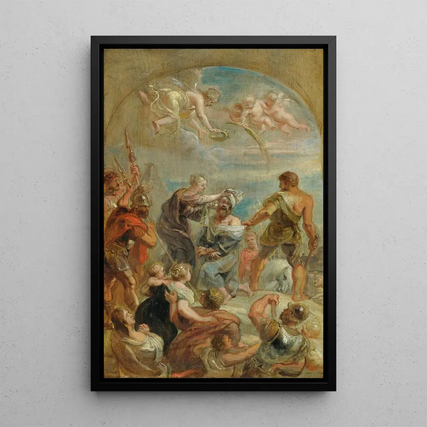 Le Martyre de Saint Paul - Peter Paul Rubens — ingelijst kunstwerk aan de muur