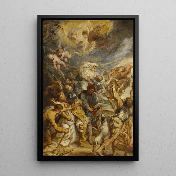 Le Martyre de Saint Livinus - Peter Paul Rubens — ingelijst kunstwerk aan de muur