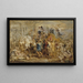 Het Triomf van Hendrik IV - Peter Paul Rubens — ingelijst kunstwerk aan de muur