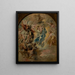 De Maagd als vrouw van de Apocalyps - Peter Paul Rubens — ingelijst kunstwerk aan de muur