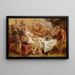 De Huwelijk van Peleus en Thetis - Peter Paul Rubens — ingelijst kunstwerk aan de muur