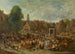 Theater op de marktplein - Peter van Engelen — weergave van het kunstwerk