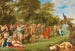 van Le Festin de Bacchus et Ariane sur l'île de Lemnos - Peter van Halen — weergave van het kunstwerk