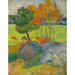 Reproductie van het schilderij Klein Bretonse Schilderij met ganzen - Paul Gauguin