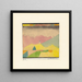 Klein Zwitsers landschapsschilderij - Paul Klee — ingelijst kunstwerk aan de muur