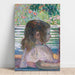 Reproductie van het schilderij Kleine zijaanzicht portret schilderij - Henri Lebasque