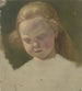 Little girl with long hair - Jakob Becker — artwork view