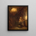 De kribbe - Petrus Marius Molijn — ingelijst kunstwerk aan de muur