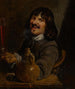 Een man die rookt - Petrus Staverenus — weergave van het kunstwerk