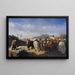De Moorse processie bij Tanger - Pharamond Blanchard — ingelijst kunstwerk aan de muur