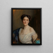 van een portret van Caroline Lambart, gravin van Cavan - Philip Alexius de László — ingelijst kunstwerk aan de muur