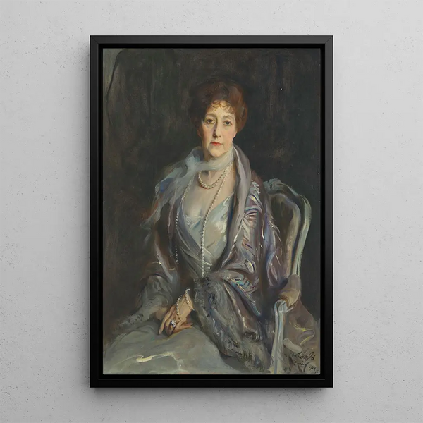 Marquise de Laborde Pauline Léon née Pauline de Rafelis de Saint Sauveur - Philip Alexius de László — ingelijst kunstwerk aan de muur