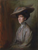 van mevrouw Herbert Asquith, later gravin van Oxford en d'Asquith - Philip Alexius de László — weergave van het kunstwerk