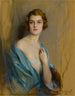 mevrouw William Burden A. M. geboren Margaret Livingston Partridge - Philip Alexius de László — weergave van het kunstwerk