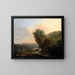 Landschap met vee - Philip James de Loutherbourg — ingelijst kunstwerk aan de muur