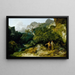 L'Ermite - Philip James de Loutherbourg — ingelijst kunstwerk aan de muur