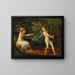 Cupidon en Psyche - Philipp Friedrich von Hetsch — ingelijst kunstwerk aan de muur