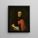 Portret van graaf Anna Francesca Theresa - Philipp Haller — ingelijst kunstwerk aan de muur