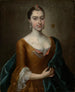 Portret van de schoonmoeder van de kunstenaar - Philipp Heinrich Kisling — weergave van het kunstwerk