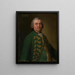 Portret van de vader van de kunstenaar - Philipp Heinrich Kisling — ingelijst kunstwerk aan de muur
