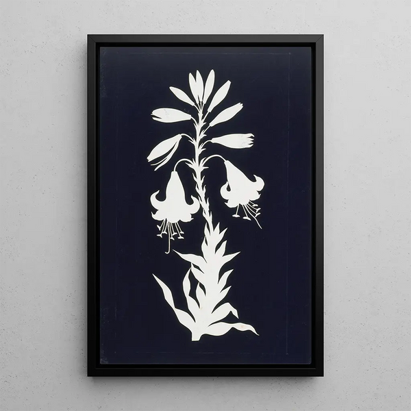 Lys Painting - Philipp Otto Runge — framed artwork on a wall