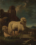 Rams with Ruins in the Background - Philipp Peter Roos — artwork view