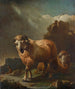 Two Sheep - Philipp Peter Roos — artwork view