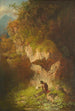 De vlinderjager in de bergen - Philipp Sporrer — weergave van het kunstwerk
