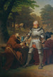 scène van Götz von Berlichingen door Goethe - Philipp von Foltz — weergave van het kunstwerk