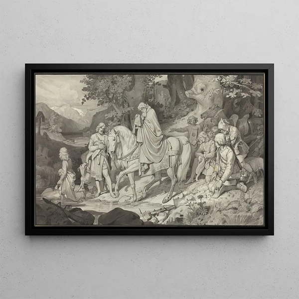 Philipp von Foltz - The Count Of Habsburg.webp