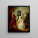 Playing at Soldiers - Philippe Mercier — framed artwork on a wall