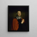 Portret van Germain Pitre, procureur van de Stad Parijs 1641-1654 - Philippe de Champaigne — ingelijst kunstwerk aan de muur