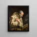 Sint Bruno - Philippe de Champaigne — ingelijst kunstwerk aan de muur