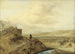 Ruiter in de duinen - Philips Wouwerman — weergave van het kunstwerk