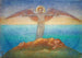 L'amour, le consolateur de la nuit - Phoebe Anna Traquair — weergave van het kunstwerk