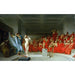 Reproductie van het schilderij Phryné onthuld voor het Areopagus - Jean Léon Gérôme