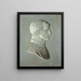 Portret van Bonaparte 1769-1821 en eerste consul - Piat Joseph Sauvage — ingelijst kunstwerk aan de muur