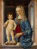 van het Madonna en Kind schilderij - Piermatteo d'Amelia — weergave van het kunstwerk