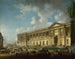 De colonnade van het Louvre nieuw vrijgemaakt - Pierre-Antoine Demachy — weergave van het kunstwerk