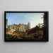 La Foire Saint-Germain na de brand van de nacht van 16 op 17 maart 1762 - Pierre-Antoine Demachy — ingelijst kunstwerk aan de muur