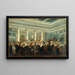 Veiling van schilderijen - Pierre-Antoine Demachy — ingelijst kunstwerk aan de muur
