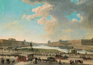 PierreAntoine Demachy - View Of Paris Taken From The Place Dauphine.webp