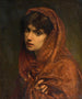 Portret van een meisje - Pierre-Auguste Cot — weergave van het kunstwerk