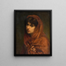 Portret van een meisje - Pierre-Auguste Cot — ingelijst kunstwerk aan de muur