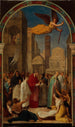 Processie van de heilige Karel Borromeus tijdens de pest in Milaan - Pierre-Auguste Pichon — weergave van het kunstwerk