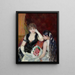 Reproductie van het schilderij van Een loge in het theater - Pierre-Auguste Renoir