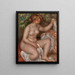 After the Bath La Sortie du bain - Pierre-Auguste Renoir — ingelijst kunstwerk aan de muur