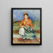 Algerijns meisje - Pierre-Auguste Renoir — ingelijst kunstwerk aan de muur